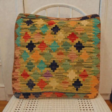 Kilim párnahuzat 50x50 kézi szövésű párna