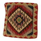 Afgán Kilim párnahuzat 50x50 kézi szövésű párna