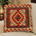 Kézi szövésű párna 50x50 Kilim párnahuzat