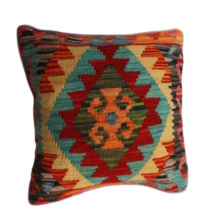 Kilim díszpárna 45x45 kézi szövésű párnahuzat