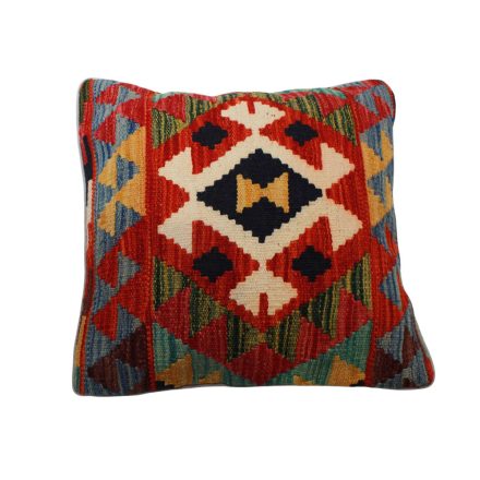 Kilim díszpárna 45x45 kézi szövésű párnahuzat