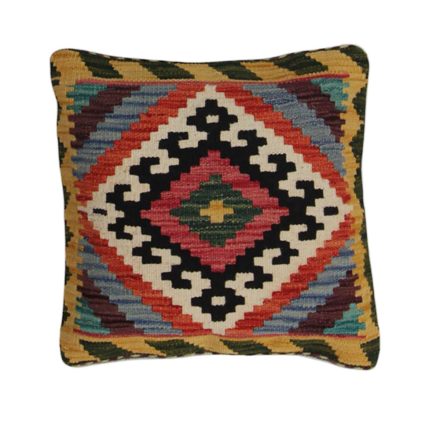 Kilim párnahuzat 45x45 kézi szövésű díszpárna