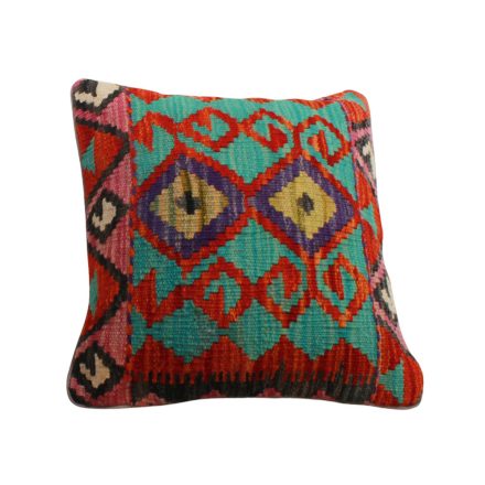 Kilim díszpárna 45x45 kézi szövésű párnahuzat