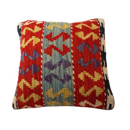 Kilim díszpárna 45x45 kézi szövésű párnahuzat