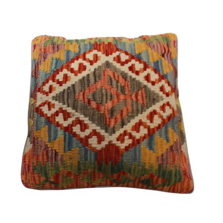 Kilim díszpárna 45x45 kézi szövésű párnahuzat