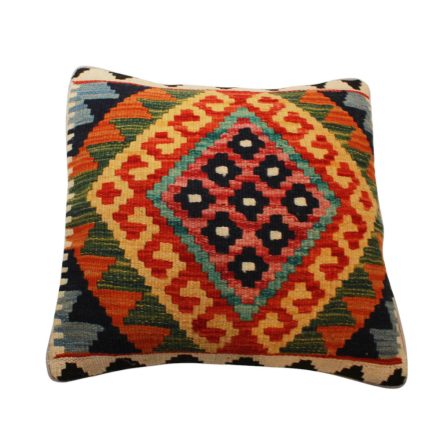 Kilim díszpárna 45x45 kézi szövésű párnahuzat