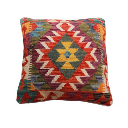 Kilim díszpárna 45x45 kézi szövésű párnahuzat