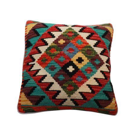 Kilim díszpárna 45x45 kézi szövésű párnahuzat