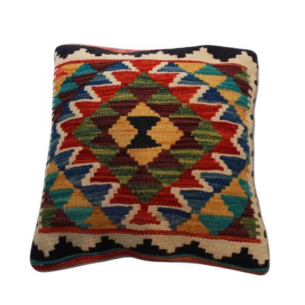 Kilim díszpárna 45x45 kézi szövésű párnahuzat