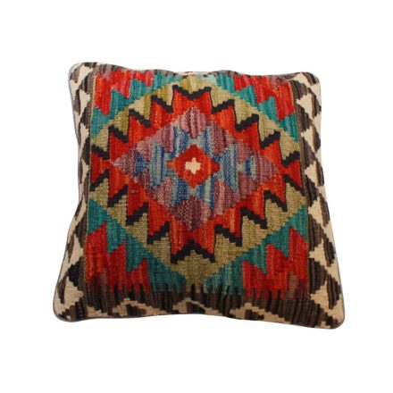 Kilim díszpárna 45x45 kézi szövésű párnahuzat