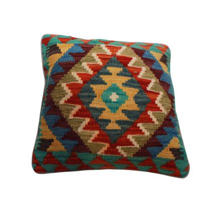 Kilim díszpárna 45x45 kézi szövésű párnahuzat