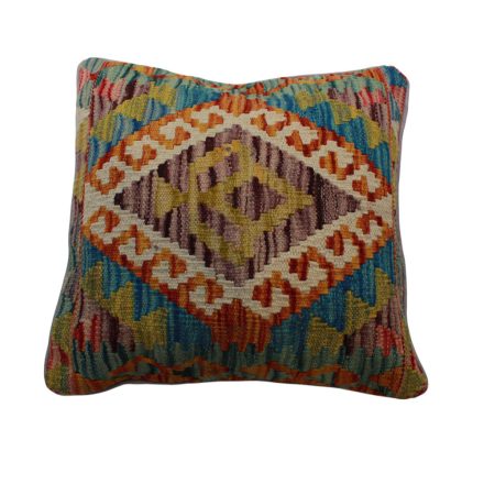 Kilim díszpárna 45x45 kézi szövésű Kelim párnahuzat