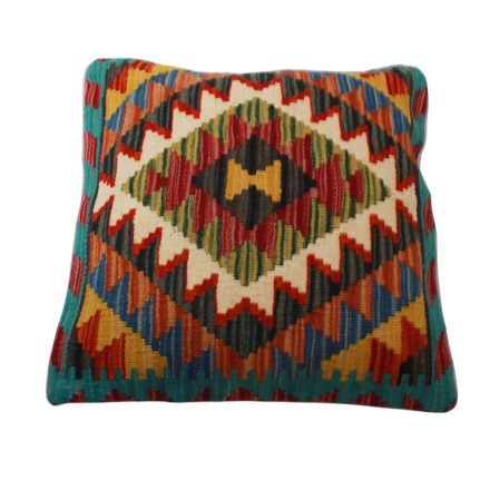 Kilim díszpárna 45x45 kézi szövésű párnahuzat