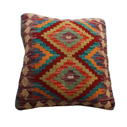 Kilim díszpárna 45x45 kézi szövésű párnahuzat