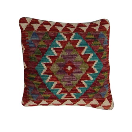 Afgán Kilim párnahuzat 45x45 kézi szövésű párna