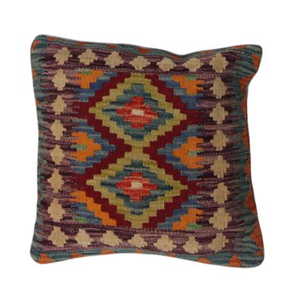 Kilim párnahuzat 45x45 kézi szövésű díszpárna