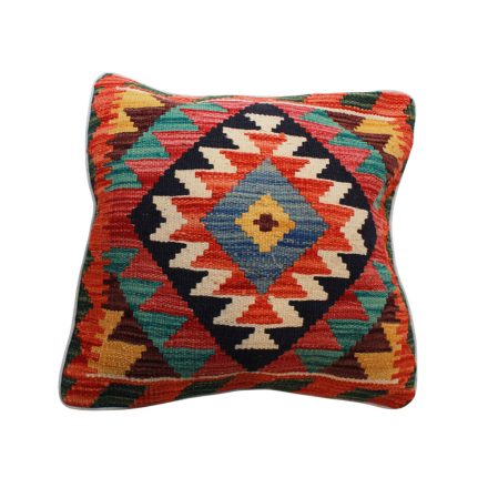 Kilim díszpárna 45x45 kézi szövésű párnahuzat