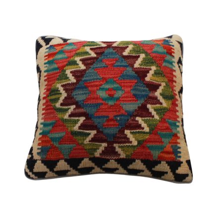 Kézi szövésű Kilim párnahuzat 45x45 afgán díszpárna