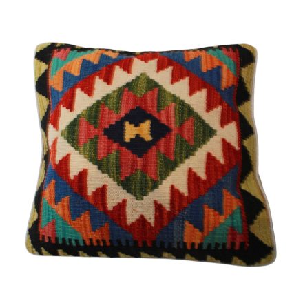 Kézi szövésű díszpáran 45x45 Kilim párnahuzat