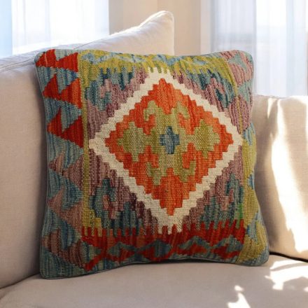 Kézi szövésű párna 45x45 Kilim párnahuzat - parna458