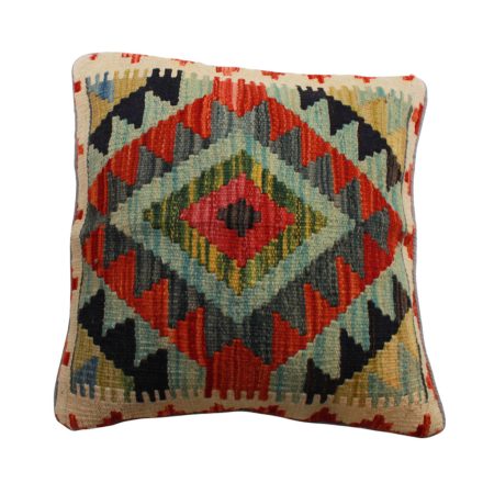 Kézi szövésű díszpáran 45x45 Kilim párnahuzat