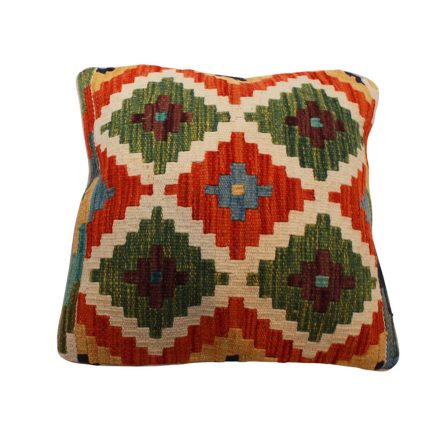 Kilim párna 45x45 kézi szövésű párnahuzat