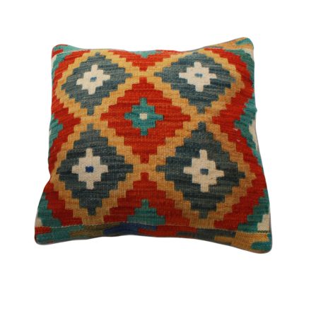 Kilim díszpárna 45x45 kézi szövésű párnahuzat