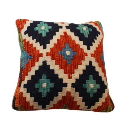 Kézi szövésű díszpáran 45x45 Kilim párnahuzat