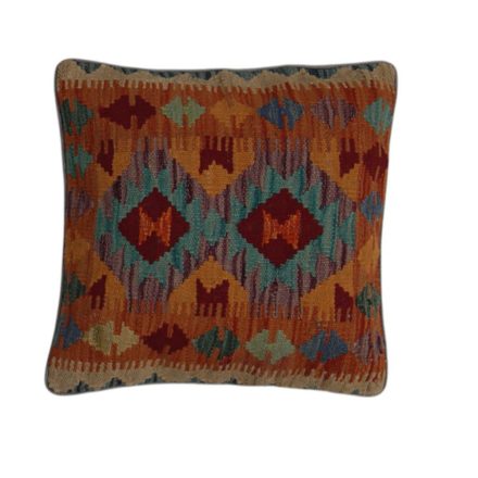 Kilim díszpárna 45x45 kézi szövésű Kelim párnahuzat