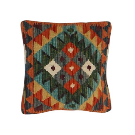 Kilim párna 45x45 kézi szövésű párnahuzat