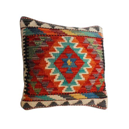 Kilim díszpárna 45x45 kézi szövésű párnahuzat