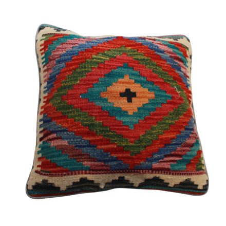 Kilim díszpárna 45x45 kézi szövésű párnahuzat