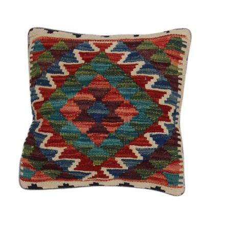 Kilim párna 45x45 kézi szövésű párnahuzat