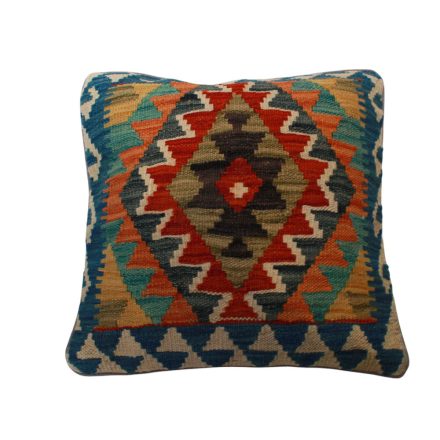 Kilim díszpárna 45x45 kézi szövésű párnahuzat