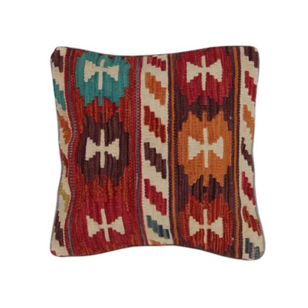 Kilim díszpárna 45x45 kézi szövésű párnahuzat