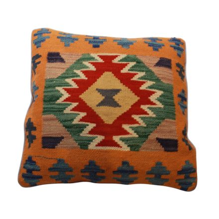 Kilim díszpárna 45x45 kézi szövésű párnahuzat