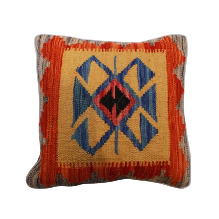 Afgán Kilim párnahuzat 45x45 kézi szövésű párna