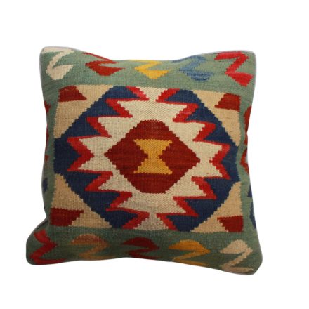 Kézi szövésű díszpáran 45x45 Kilim párnahuzat