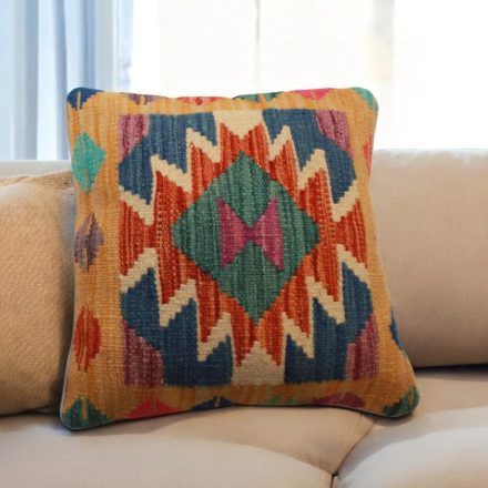 Kilim párnahuzat 45x45 kézi szövésű díszpárna - parna526