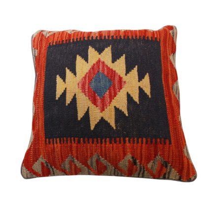 Kilim díszpárna 45x45 kézi szövésű párnahuzat