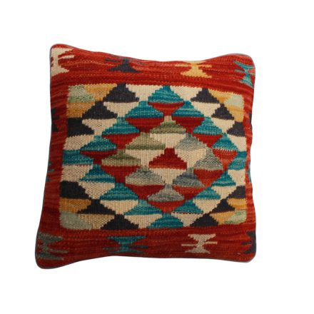 Kézi szövésű Kilim párnahuzat 45x45 afgán díszpárna