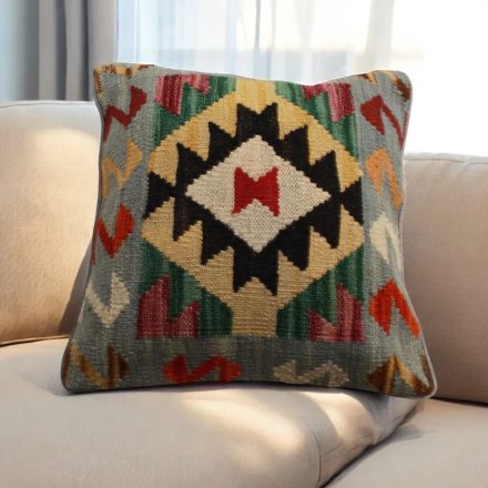 Kézi szövésű párna 45x45 Kilim párnahuzat - parna535