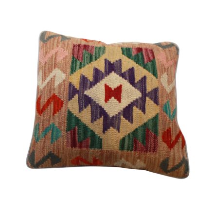 Kilim díszpárna 45x45 kézi szövésű párnahuzat