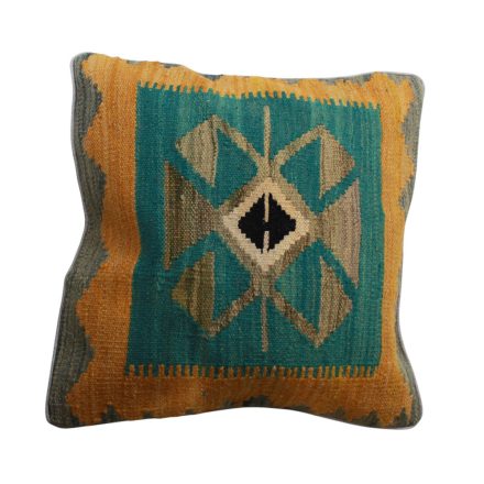 Kilim díszpárna 45x45 kézi szövésű párnahuzat