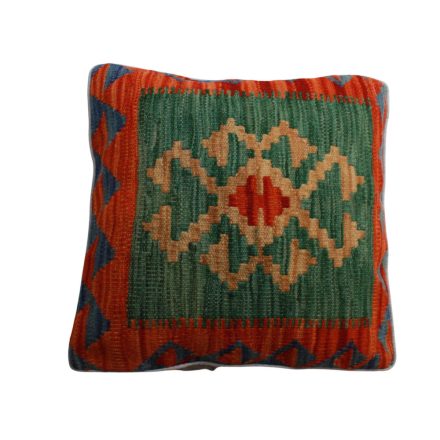 Kézi szövésű Kilim párnahuzat 45x45 afgán díszpárna