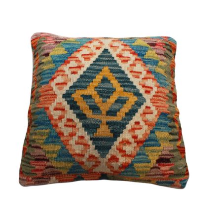 Kilim díszpárna 45x45 kézi szövésű párnahuzat