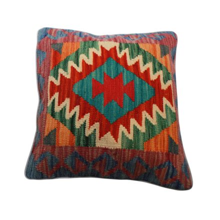 Kilim díszpárna 45x45 kézi szövésű párnahuzat