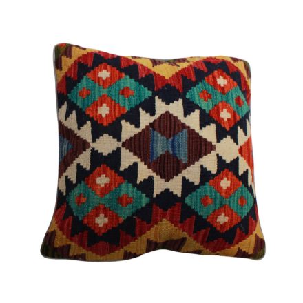 Kilim díszpárna 45x45 kézi szövésű párnahuzat