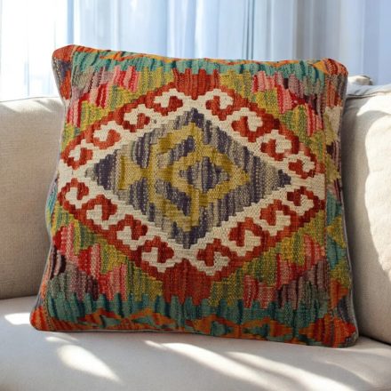 Kézi szövésű párna 45x45 Kilim párnahuzat - parna587