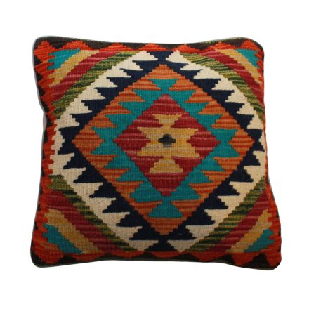 Kézi szövésű párnahuzat 45x45 Kilim díszpárna